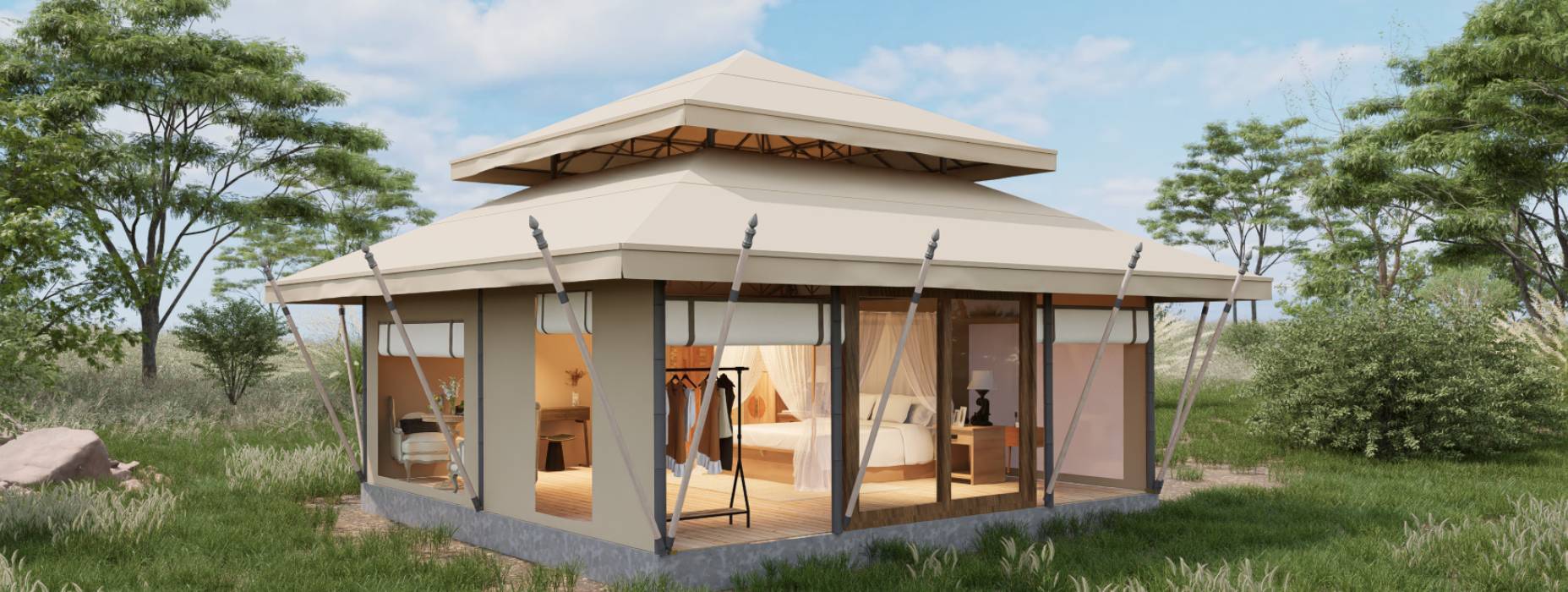 临潭县户外野奢帐篷